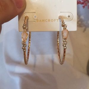 Bancroft Earrings, hoops